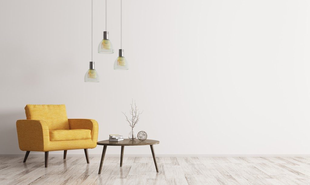 Modern minimalist room