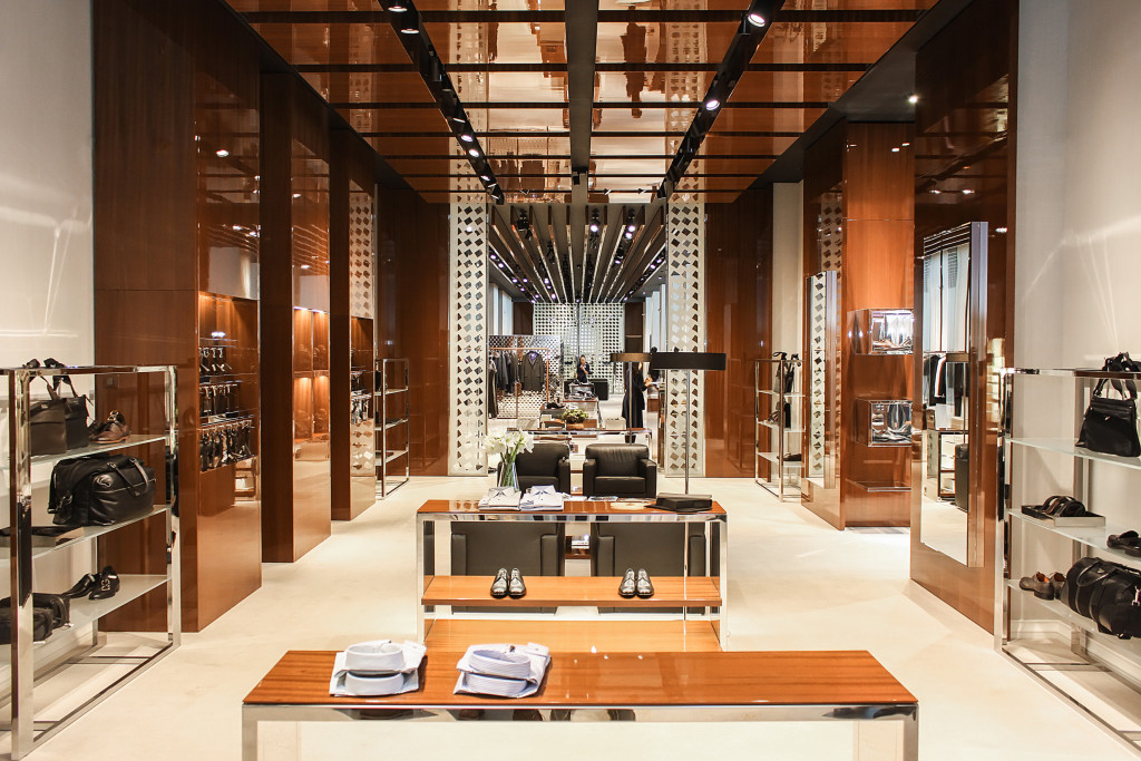 Modern retail Store with luxury items